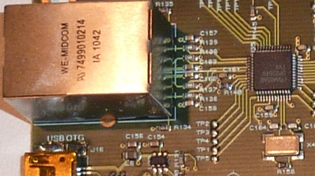 Interface Ethernet USB